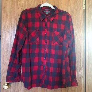 Natural Reflections Woman’s Flannel Shirt Size 1X